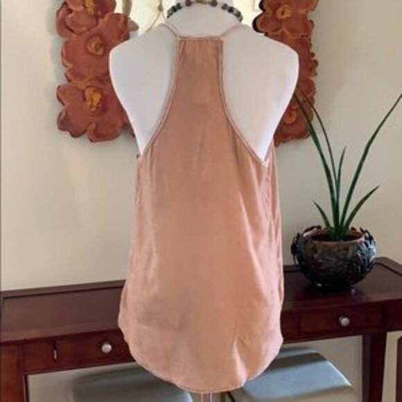 Cami NYC the Whitney Velvet Racerback in Camel - Picture 7 of 8